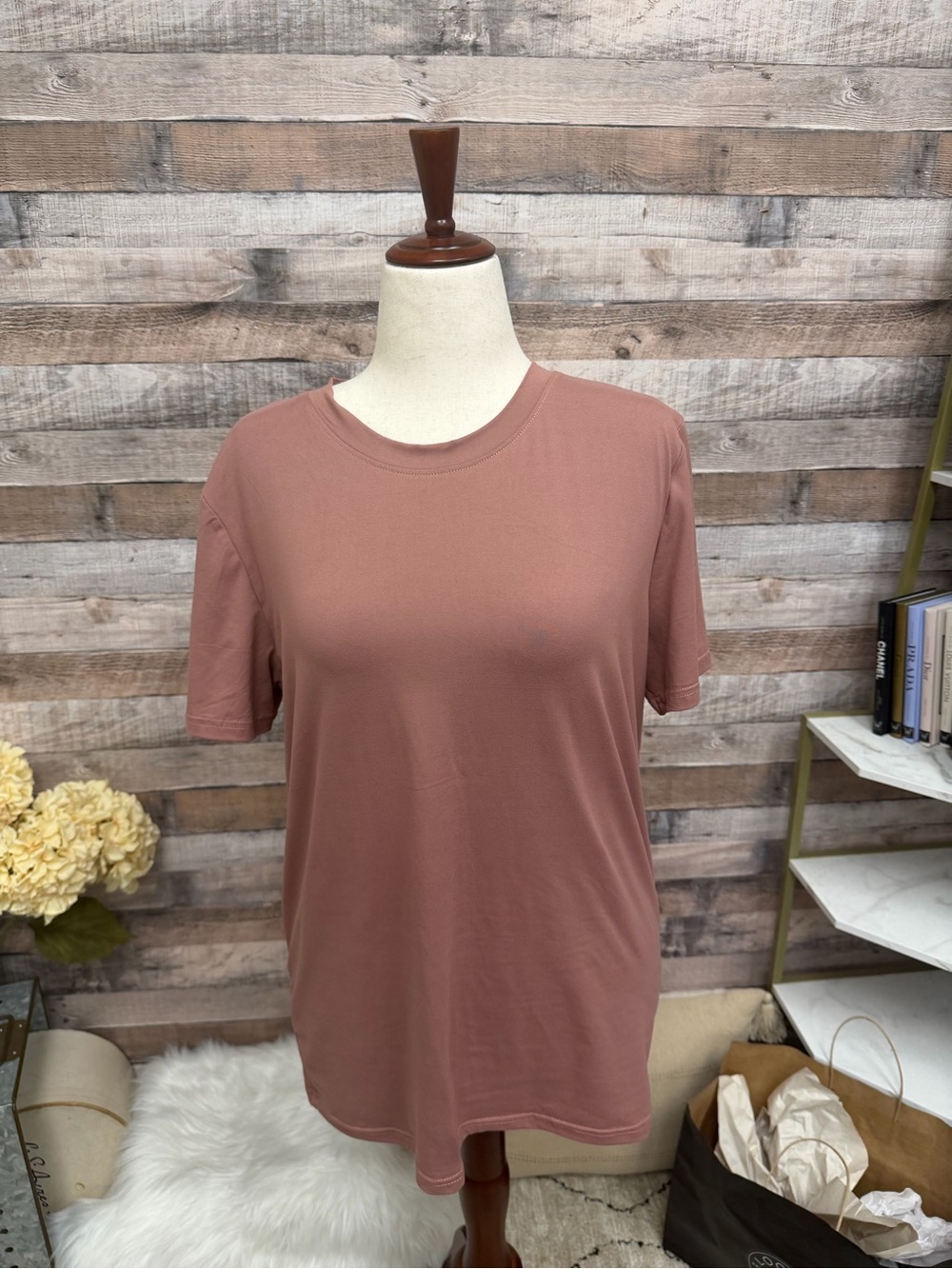 New Mix Dusty Rose Short-Sleeve Women's Tee